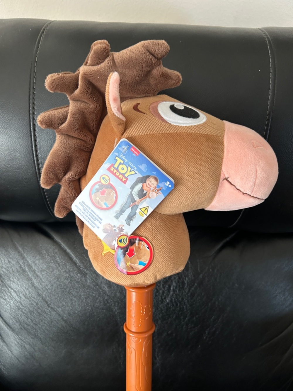 Toy Story Bullseye Hobby Stick Horse With Interactive Horse Sounds - Picture 2 of 12